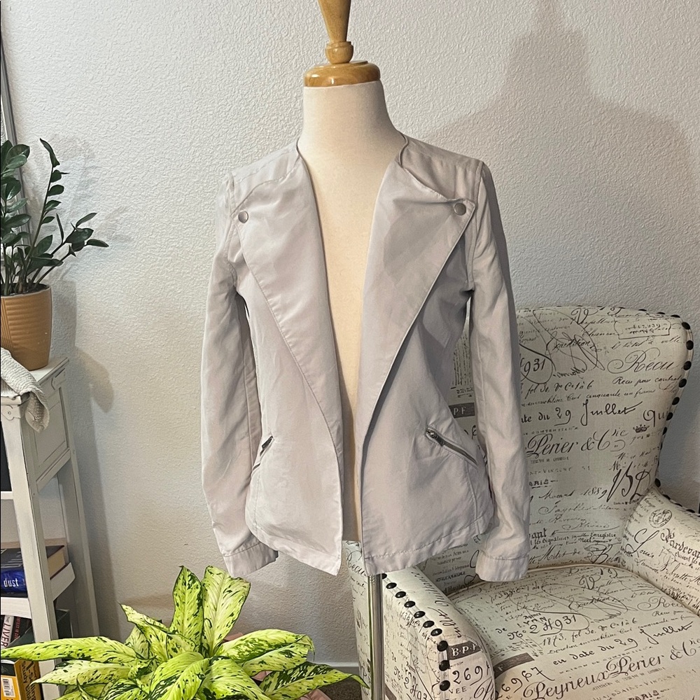 Calvin Klein Light Gray Women's Blazer (Sm)